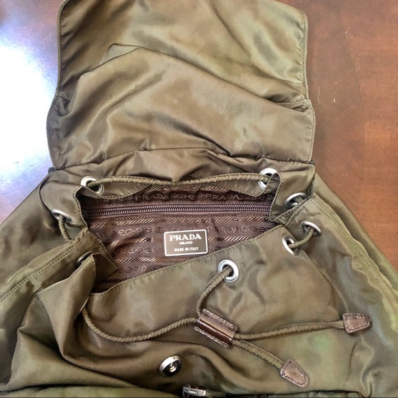 PRADA Nylon/leather Backpack - Picture 7 of 13